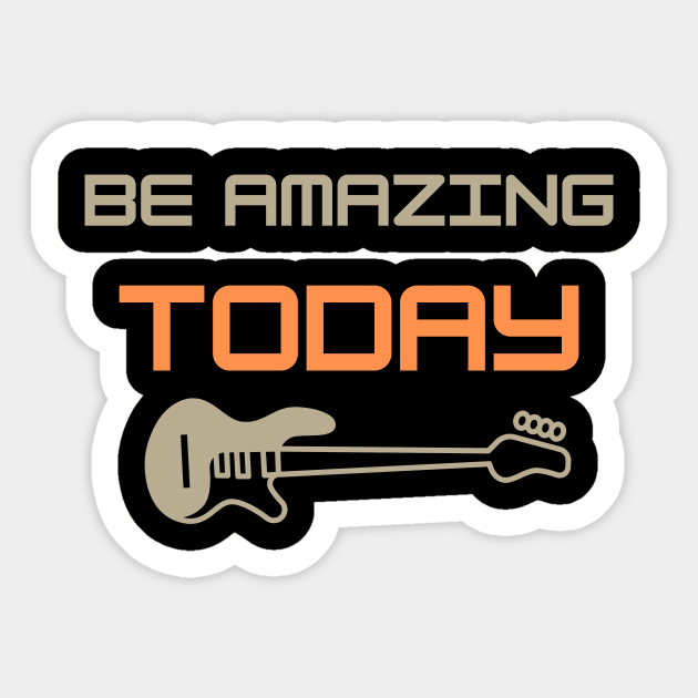 Be Amazing Today Sticker by Intellectual Asshole